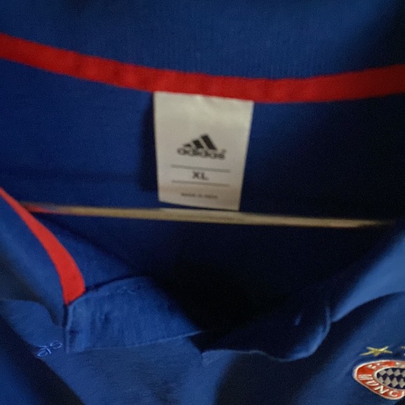Royal blue adidas Polo shirt - Picture 4 of 6
